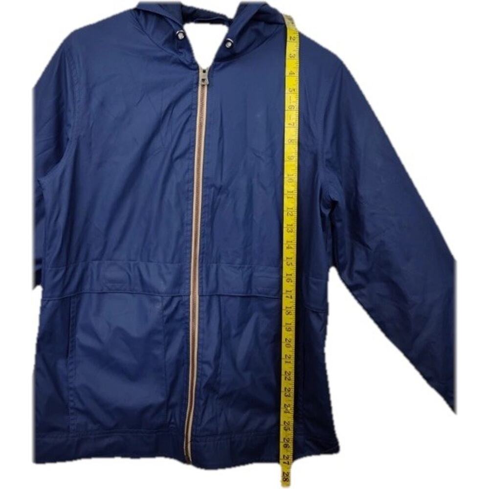 WeatherProof Women’s Blue Softshell Long Sleeve Hooded Waterproof Jacket Size Sm - Picture 8 of 11